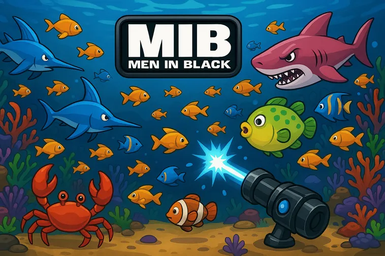 Cách Chơi Bắn Cá Men In Black Tại V7Bet Chi Tiết Nhất